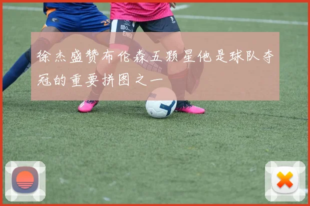 徐杰盛赞布伦森五颗星他是球队夺冠的重要拼图之一